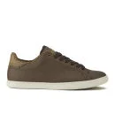 Jack & Jones Men's Brooklyn PU Trainers - Brown - UK 6 - Brown Afbeelding 1