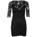 Influence Women's Lace Dress - Black - 8 - Zwart Afbeelding 1