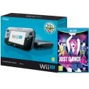 Wii U Console: 32GB Nintendo Land Premium Bundle - Black (Includes Just Dance 4) Afbeelding 1