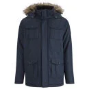 Brave Soul Men's Canada Jacket - Navy - S Afbeelding 1