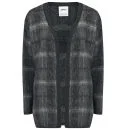 ONLY Women's Ava Tartan Cardigan - Phantom - XS/UK 4 - Phantom Afbeelding 1