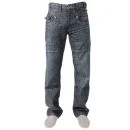 Enzo Boys' EZB10 Straight Leg Blue-Denim Jeans - 24R - Blauw Afbeelding 1
