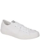 Umbro Men's Milton Low Leather Trainer - White - 6 - Wit Afbeelding 1