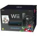 Black Nintendo Wii Console – Mario Kart Pack Plus Afbeelding 1