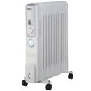 Pifco 2500W Oil Filled Radiator with Timer Afbeelding 1