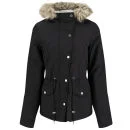 Vero Moda Women's Karma Parka - Black - UK 8 - Zwart Afbeelding 1