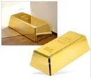 Gold Bullion Doorstop Afbeelding 1