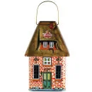 Individual Bags of Iced and Chocolate Coated Lebkuchen in a Lantern Tin Afbeelding 1