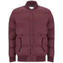 55 Soul Men's Lynx Jacket - Burgundy - S - Burgundy Afbeelding 1