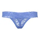 Bjorn Borg Women's Lace Thong - Palace Blue - XS - Palace Blue Afbeelding 1