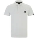 Bench Men's Resting Polo Shirt - White - S - Wit Afbeelding 1