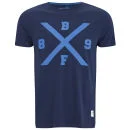 Boxfresh Men's Lakshmie Bold X Graphic T-Shirt - Navy - S - Navy blauw Afbeelding 1