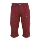 Crosshatch Men's Winchino Shorts - Wine - 28 - Wine Afbeelding 1