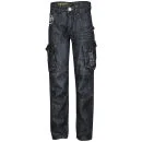 Enzo Boys' EZB22 Straight Leg Blue-Denim Jeans - 24R - Blauw Afbeelding 1