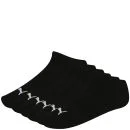 Puma Men's Invisible Sneaker 3-Pair Sock - Black - 6-8 - Zwart Afbeelding 1