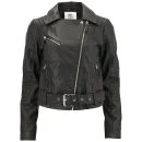 Vero Moda Women's Swift PU Jacket - Black - XS - Zwart Afbeelding 1