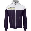Soul Star Men's Kray Hooded Jacket - Plum - S - Plum Afbeelding 1