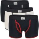 Jack & Jones Men's 3-Pack CG Boxers - Pompeian Red - S - Rood Afbeelding 1