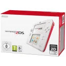 Nintendo 2DS Console (White + Red) Afbeelding 1