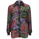 Glamorous Women's Floral Print Shirt - Multi - 8 - Multi Afbeelding 1
