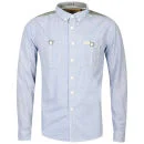 Soul Star Men's Graham Shirt - Blue - S - Blauw Afbeelding 1