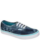Vans Authentic Canvas Trainers - Acid Denim Blue - 3 - (Acid Denim) blue Afbeelding 1
