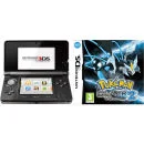 Nintendo 3DS Console (Black) Bundle Includes: Pokémon Black 2 Afbeelding 1