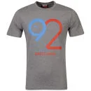 Puma Men's Barcelona Graphic T-Shirt - Grey Marl - XS - Grijs Afbeelding 1
