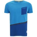 Boxfresh Men's Labile Pocket T-Shirt - Brilliant Blue/Classic Blue - S - Brilliant Blue/Classic Blue Afbeelding 1