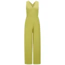 LOVE Women's Cross Back Jumpsuit - Chartuese - XS - Geel Afbeelding 1
