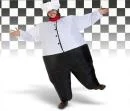 Inflatable Chef Costume Afbeelding 1