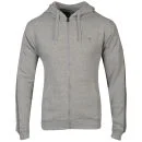 Gola Heren Hoody met Rits - Lichtgrijs - S - Light Grey Marl Afbeelding 1