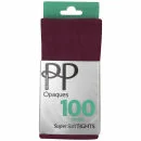 Pretty Polly Women's Soft Opaque Tights - Wine - S-M Afbeelding 1