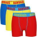 Bawbags Men's 3-Pack Neon Boxer Shorts - S - Multi Afbeelding 1