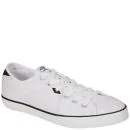 Umbro Men's Milton Canvas Trainer - White - 6 - Wit Afbeelding 1