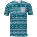 D-Code Men's Issac T-Shirt - Mid Turquoise - S - Mid Turquoise Afbeelding 1