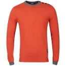 Jack & Jones Men's Aviator Knit - Red - S - Rood Afbeelding 1