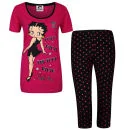 Betty Boop Women's Pyjamas - Pink/Black - 8 - Pink and Black Afbeelding 1