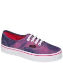 Vans Authentic Canvas Trainers - Acid Denim Pink - 3 - (Acid Denim) pink Afbeelding 1