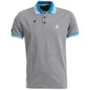 Kangol Men's Marvel Polo Shirt - Grey Marl - S - Grijs Afbeelding 1