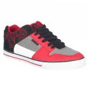 Animal Men's Ellis Logo Skate Trainers - Black/Grey/Red - 7 - Zwart Afbeelding 1
