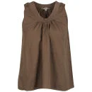 Chloe Women's Basic Tunic - Brown - 8 - Brown Afbeelding 1