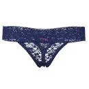 Bjorn Borg Women's Lace Thong - Blue Print - XS - Blue Print Afbeelding 1