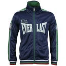 Everlast Men's Tricot Sweatshirt - Navy/Green - S - Navy/Green Afbeelding 1
