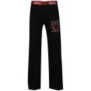 Ecko Men's Lounge Wear Trousers - Black/Red - S - Black/Red Afbeelding 1