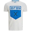 Boxfresh Men's Leoan Badge Graphic Tee - White - S - Wit Afbeelding 1