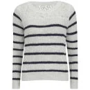 ONLY Women's Gossip Knitted Jumper - Cloud Dancer - XS/UK 6 - Multi Afbeelding 1