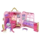 Barbie Princess Charm School Royal Bed and Bath Playset Afbeelding 1