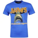 Joystick Junkies Men's Jaws License T-Shirt - Blue - S Afbeelding 1