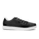 Beck & Hersey Men's Nibiru Patent Lace OX Trainers - Black - UK 7 - Zwart Afbeelding 1